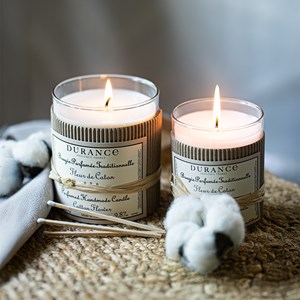 Bougie parfumée fleur de coton