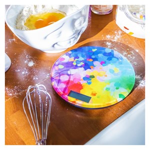 Balance de cuisine  multicolore