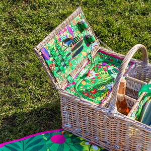 Panier de pique nique   vert