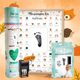 Premières fois renard cadre empreinte