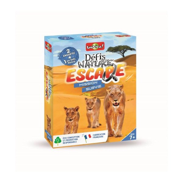 Bioviva Défis Nature Dinosauri 2 - Gioco di Carte