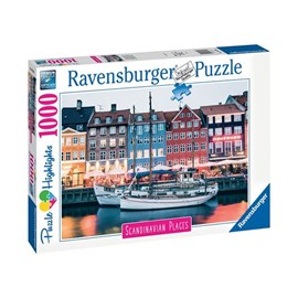 Puzzle 1000 pièces ravensburger copenhag