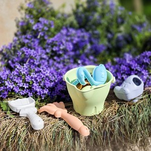 Set plage jardin animaux paille 10 pcs