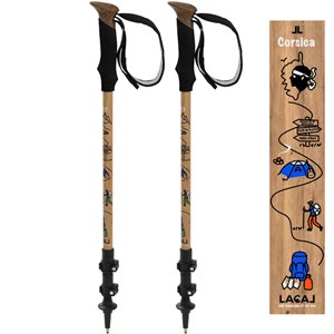 Bâtons télescopiques lacal nature stick