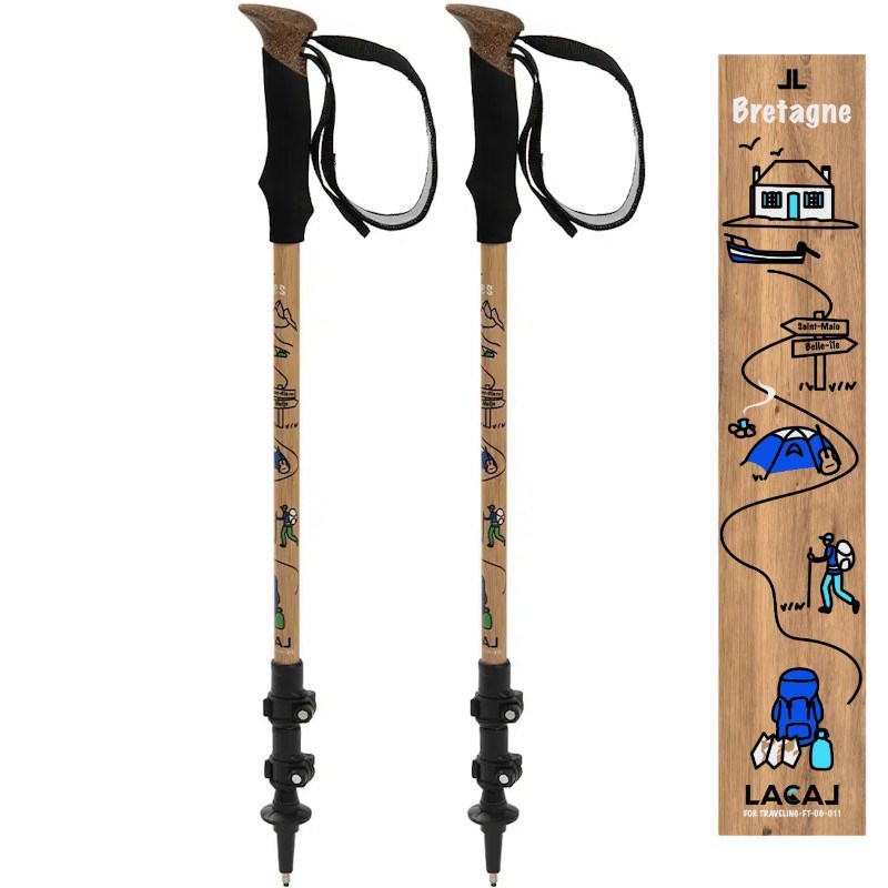 Bâtons télescopiques lacal nature stick