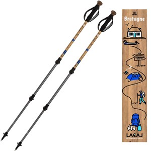 Bâtons télescopiques lacal nature stick