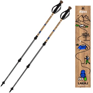 Bâtons télescopiques lacal nature stick