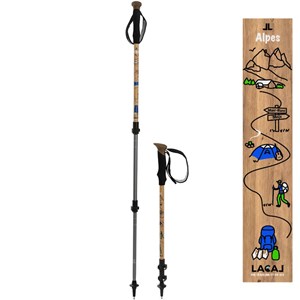 Bâtons télescopiques lacal nature stick