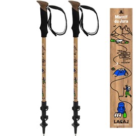 Bâtons télescopiques lacal nature stick
