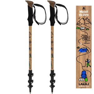 Bâtons télescopiques lacal nature stick