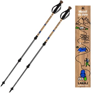 Bâtons télescopiques lacal nature stick