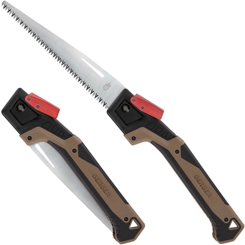 Scie pliante gerber bushcraft folding s