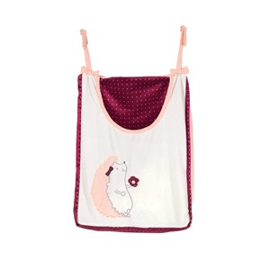 Vide poche de lit bébé blanc