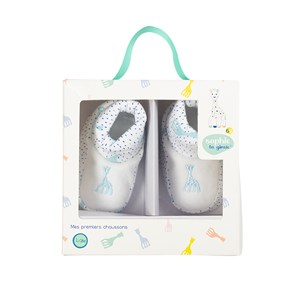 Chaussons blanc 1 3 mo