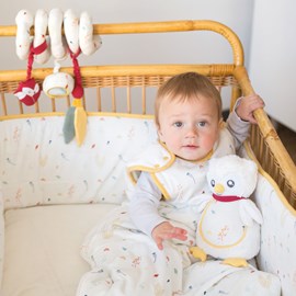 Peluche musicale blanc