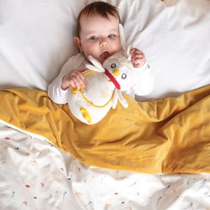 Peluche musicale blanc