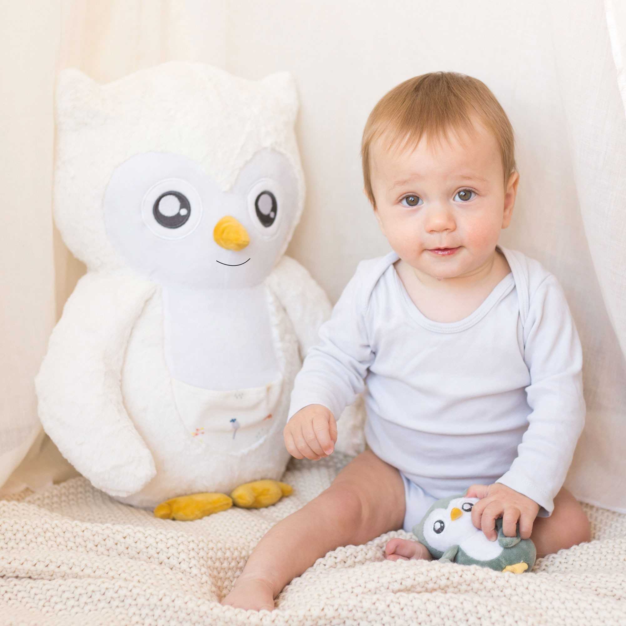 Peluche ours blanc - En Transparence