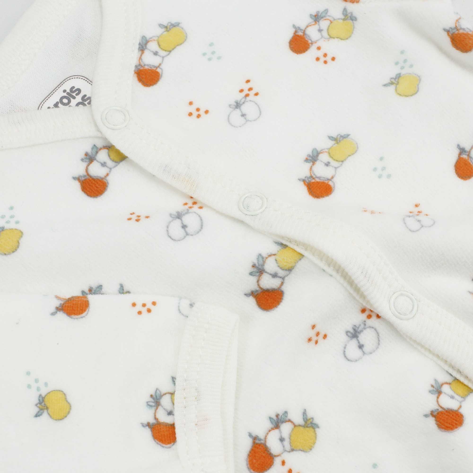 Mini Trousseau Naissance Bébé En Coton Bio - Bonnet, Moufles Et Chaussons - Taille 0-1 Mois - Tricoté En France