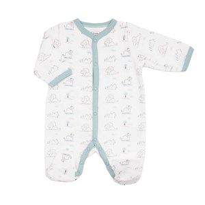 Dors-bien motif dino vert 3 mois