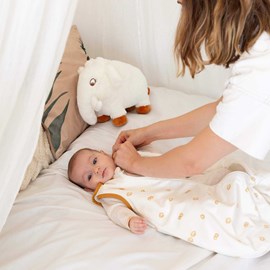 Gigoteuse bébé ecru 0 6 mois