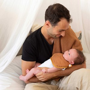 Bavoirs bébé ecru