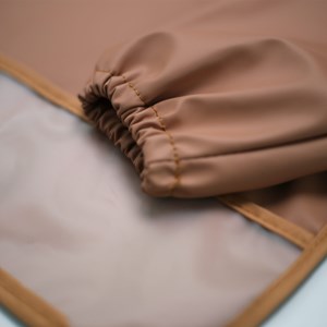 Bavoir tablier terracotta