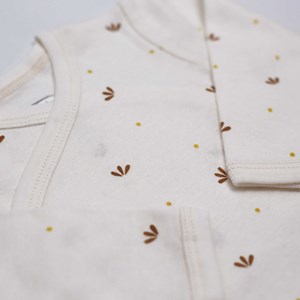 Body bébé manche longue ecru 1 mois