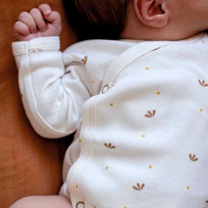 Body bébé manche longue ecru 1 mois