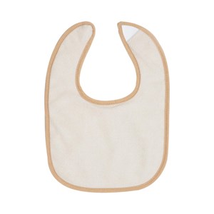 Lot de bavoirs bébé beige