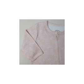 Dors bien ouverture zippée rose 1 mois