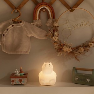 Veilleuse bébé connecté blanc