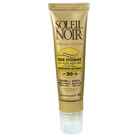 Soleil noir combi crème + stic