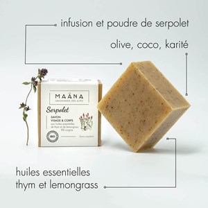 Savon serpolet maäna