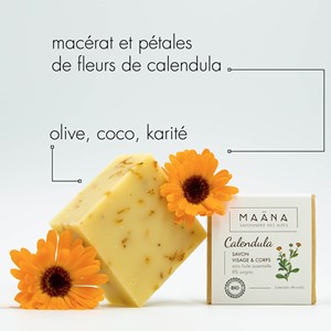 Savon calendula maäna