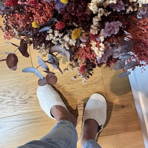 Mule art of soule mouton blanc 40