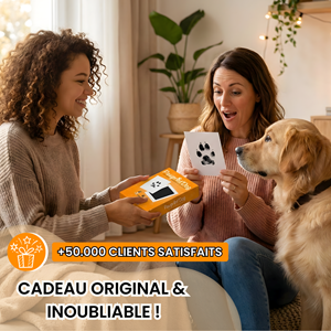Kit empreintes chat chien + cadre photo