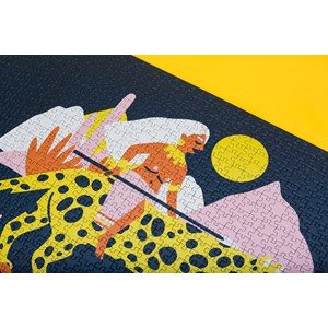 Puzzle 1000 pièces le réveil de la lune
