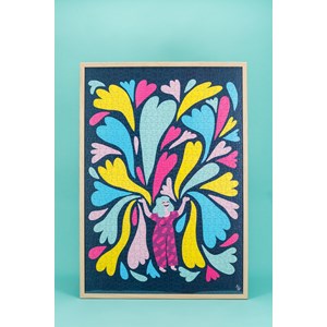 Puzzle 1000 pièces haut les cœurs