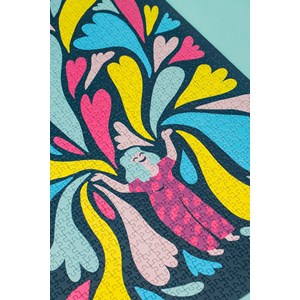 Puzzle 1000 pièces haut les cœurs