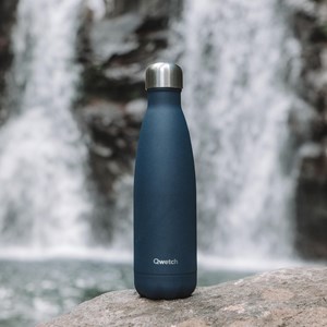 Qwetch bouteille isotherme bleu 500ml