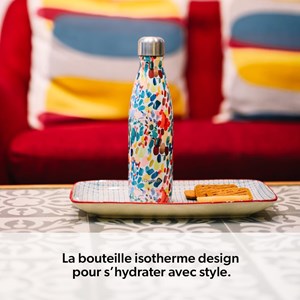 Qwetch bouteille isotherme bleu 500ml