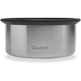 Qwetch boîte traiteur inox noir  900ml