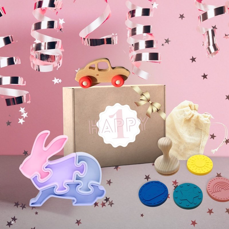 Box « happy 1 » rose