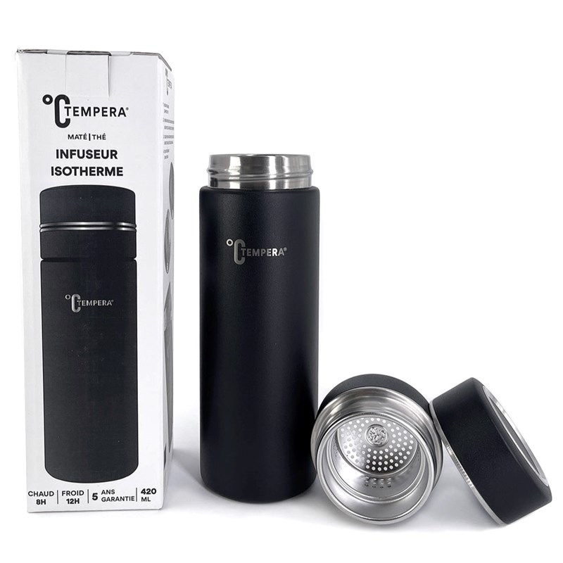 Yvy Maté - Infuseur isotherme tempera® - noir