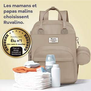 Sac à dos à langer bébé multifonctions