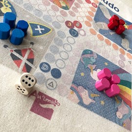 Mini jeu ludo de voyage