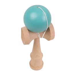 Kendama en bois et boule bleu
