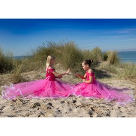Déguisement Robe rose 5-7 ans