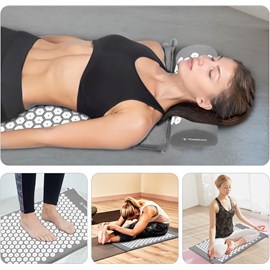 Tapis et oreiller d’acupression