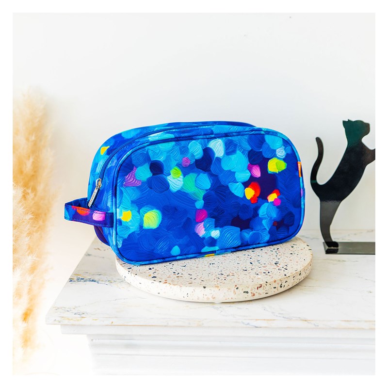 Trousse de toilette bleu